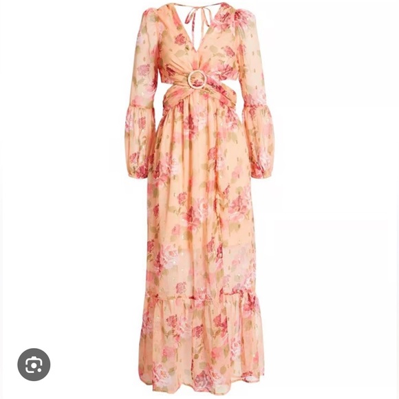 RAHI Floral Maxi Dress - Picture 1 of 4